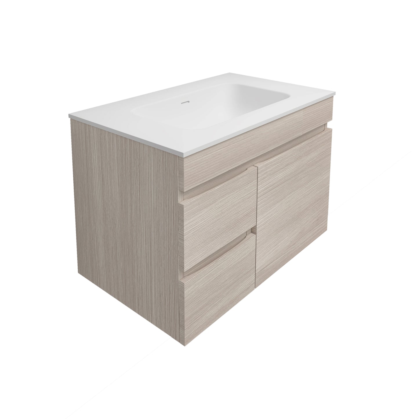 Camden Mordern Wall Hung Cabinet Coastal Oak LK-MC74LW-CO