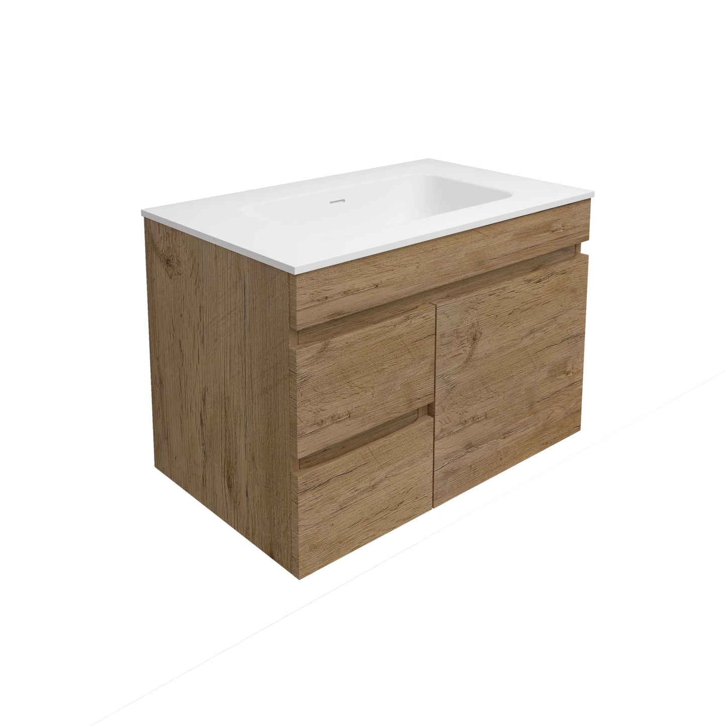 Camden Mordern Wall Hung Cabinet Prime Oak LK-MC74LW-PO