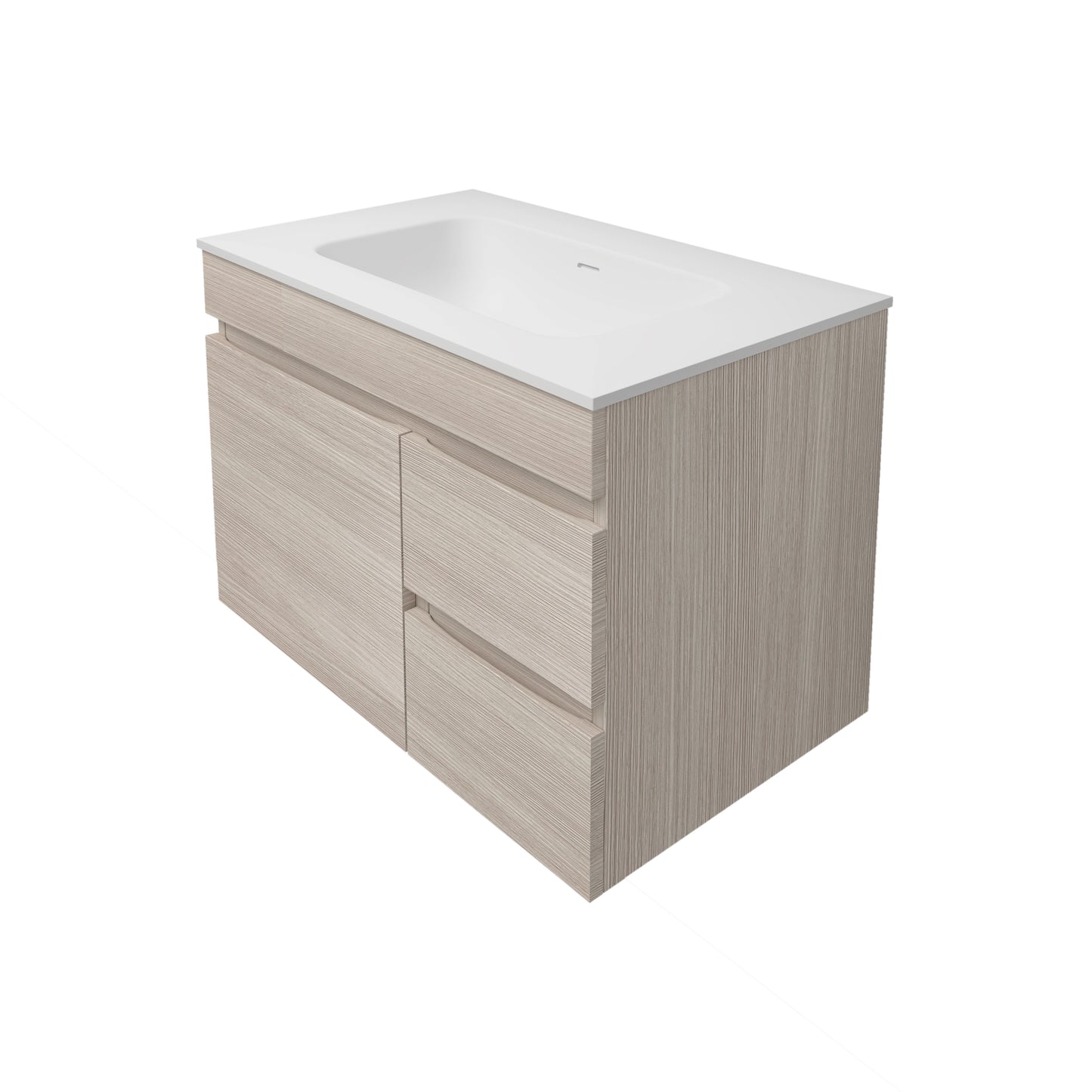 Camden Mordern Wall Hung Cabinet Coastal Oak LK-MC74RW-CO