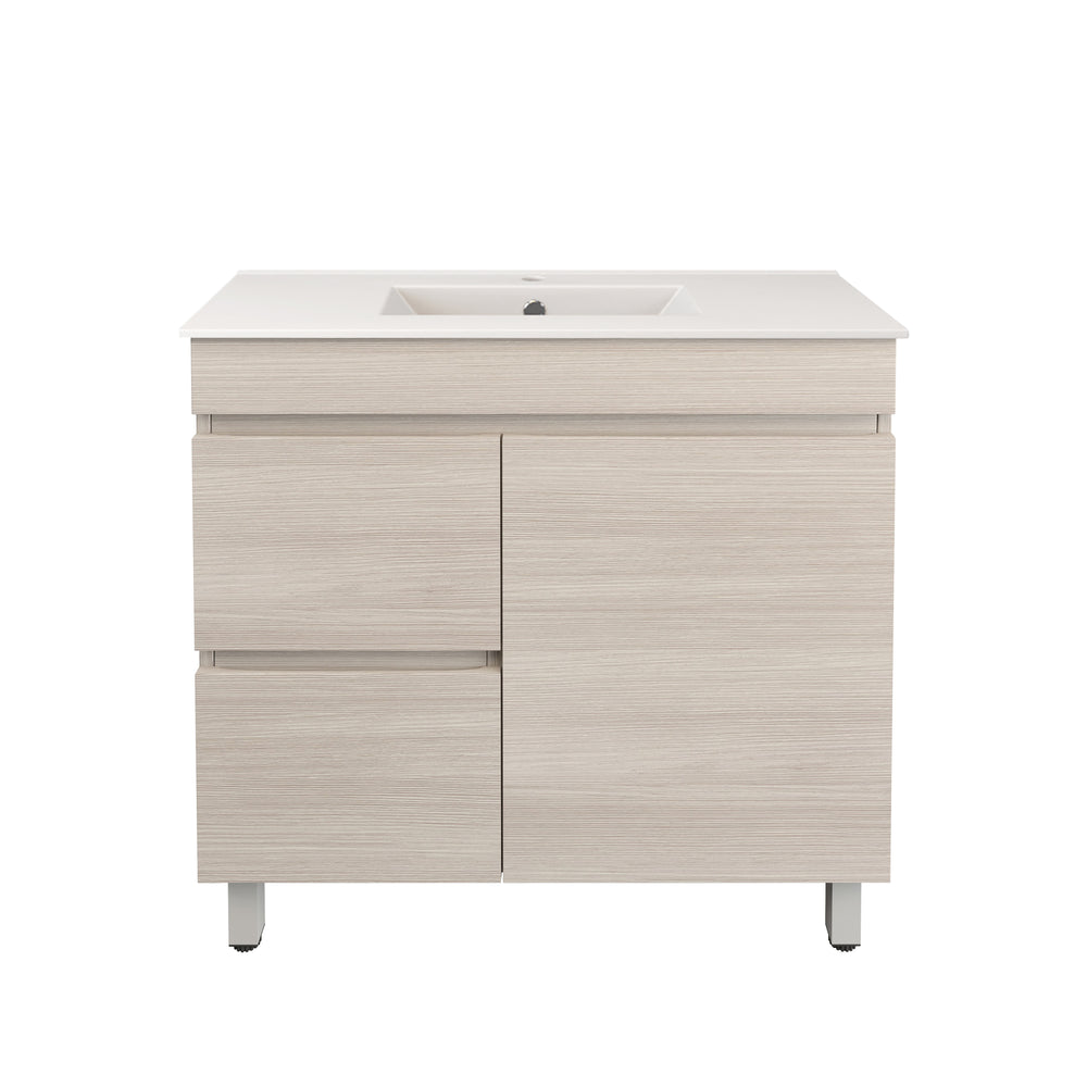Camden Modern Free Standing Cabinet Coastal Oak LK-MC93LL-CO