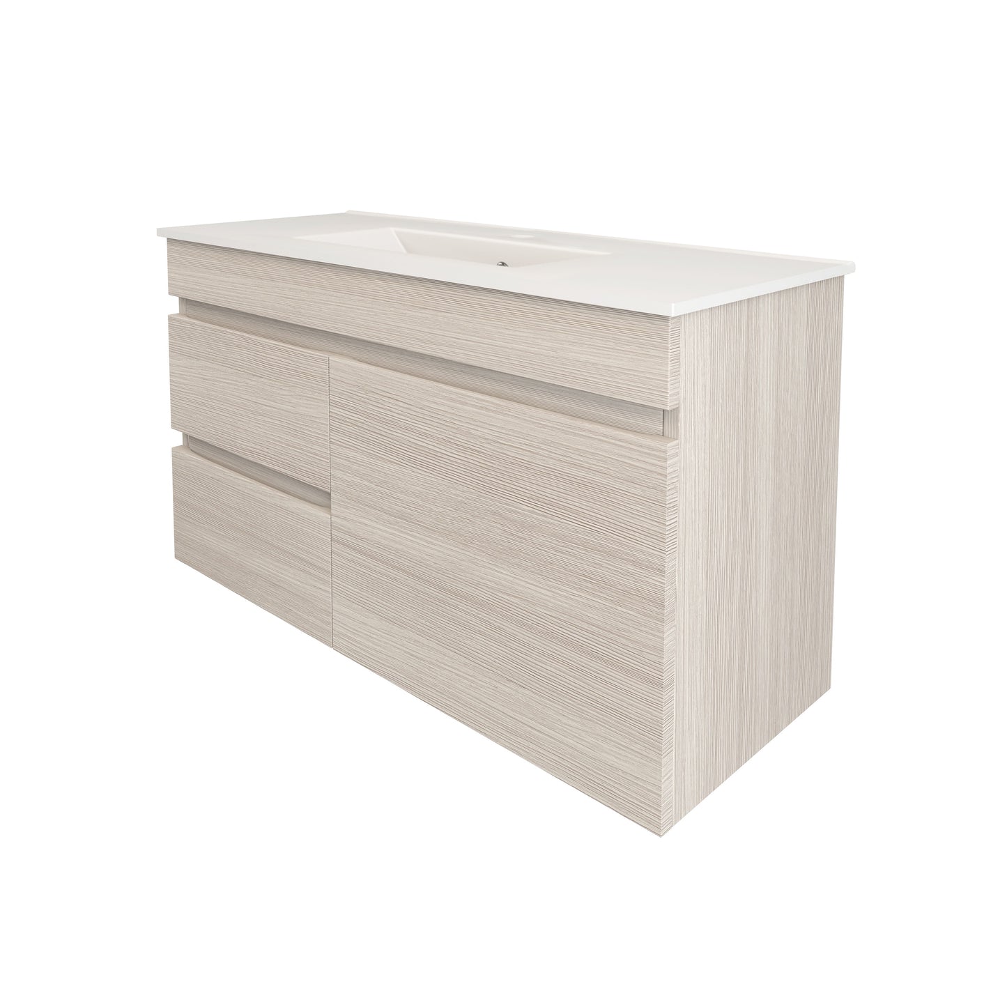 Camden Modern Wall Hung Cabinet Coastal Oak LK-MC93LW-CO