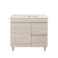 Camden Modern Free Standing Cabinet Coastal Oak LK-MC93RL-CO