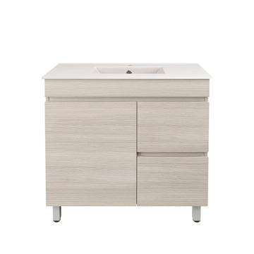 Camden Modern Free Standing Cabinet Coastal Oak LK-MC93RL-CO