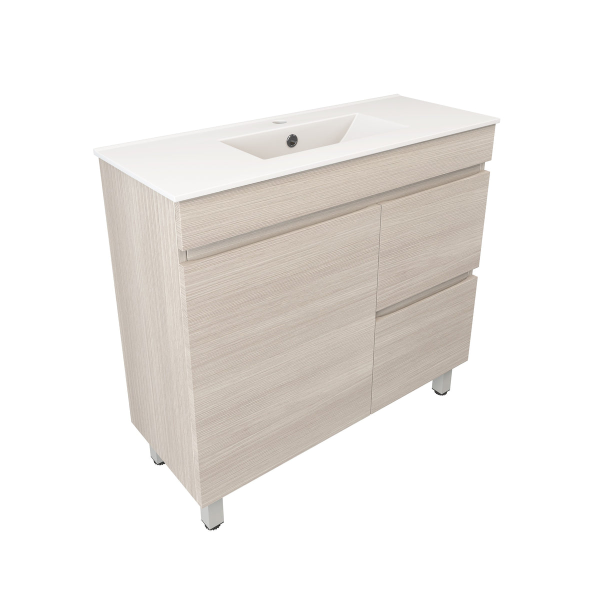 Camden Modern Free Standing Cabinet Coastal Oak LK-MC93RL-CO