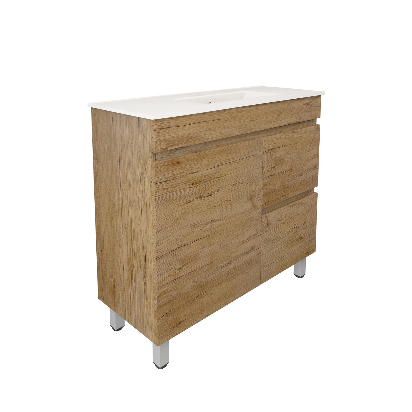 Camden Modern Free Standing Cabinet Prime Oak LK-MC93RL-PO