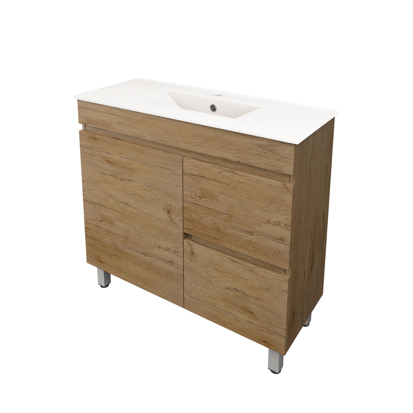 Camden Modern Free Standing Cabinet Prime Oak LK-MC93RL-PO