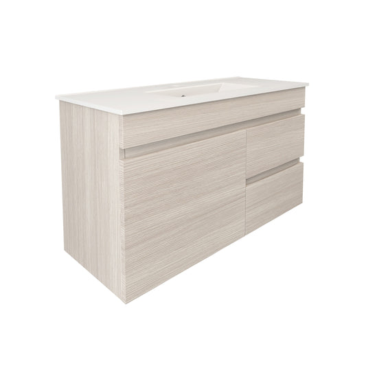 Camden Modern Wall Hung Cabinet Coastal Oak LK-MC93RW-CO
