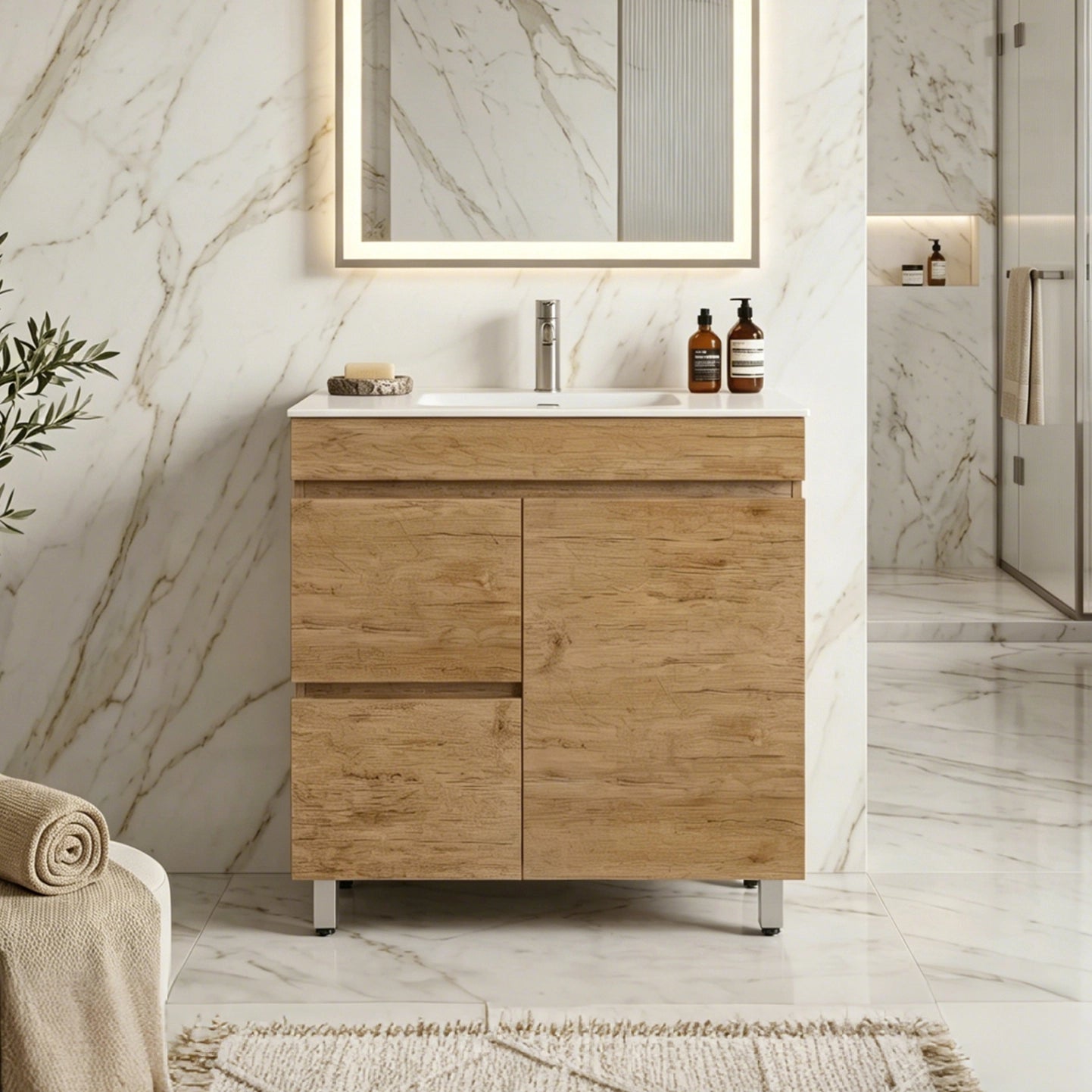 Camden Modern Free Standing Cabinet LK-MC94LL-PO