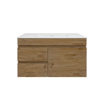 Camden Mordern Wall Hung Cabinet Prime Oak LK-MC94LW-PO