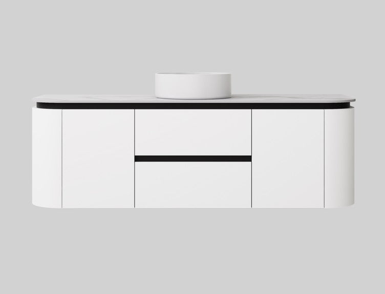 Devito Modern Wall Hung Vanity PVC Cabinet LK-MD1521W