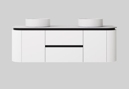 Devito Modern Wall Hung Vanity PVC Cabinet LK-MD1521W