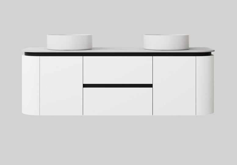 Devito Modern Wall Hung Vanity PVC Cabinet LK-MD1221W