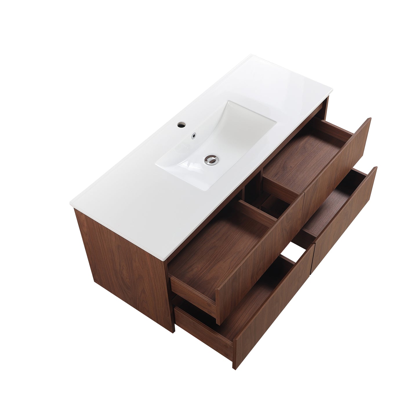 Gladstone Wall Hung Plywood Cabinet for Single bowl LK-MG1200W-MO
