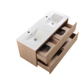 Gladstone Modern Wall Hung Plywood Double Bowl LK-MG1220W-SO