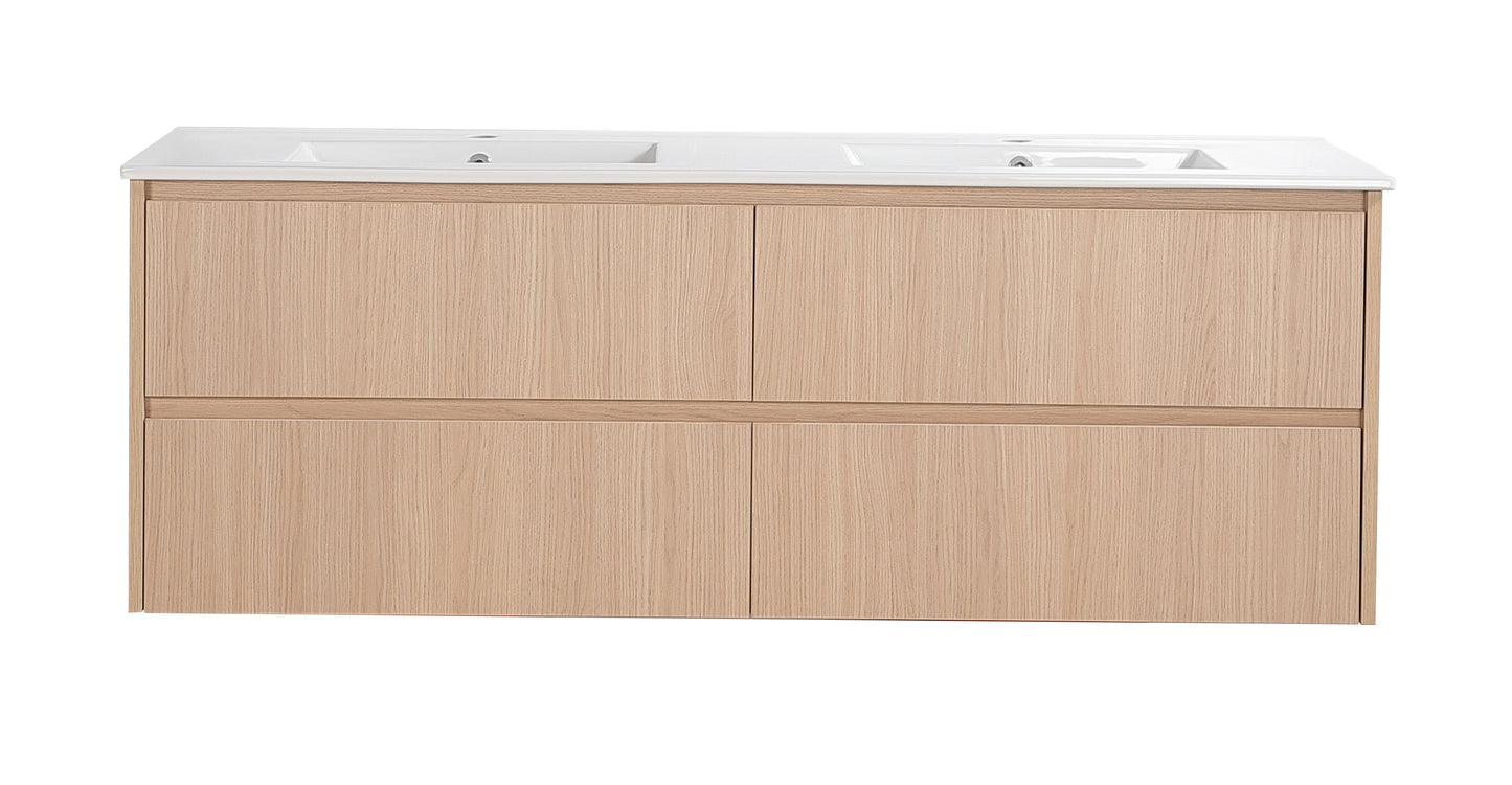 Gladstone Modern Wall Hung Plywood Cabinet LK-MG1521W-SO
