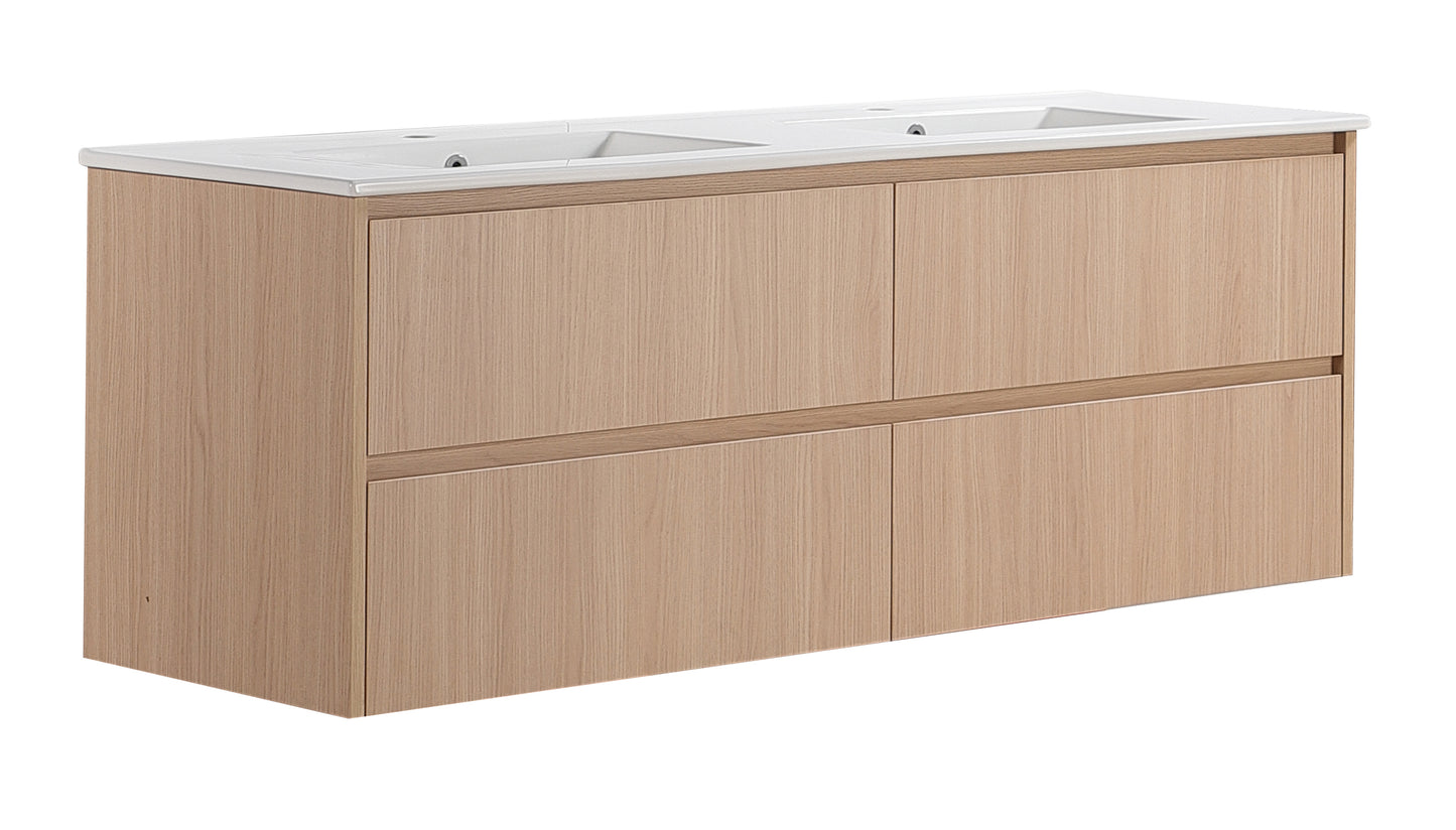 Gladstone Modern Wall Hung Plywood Cabinet LK-MG1521W-SO