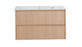 Gladstone Modern Wall Hung Plywood Cabinet LK-MG900W-SO