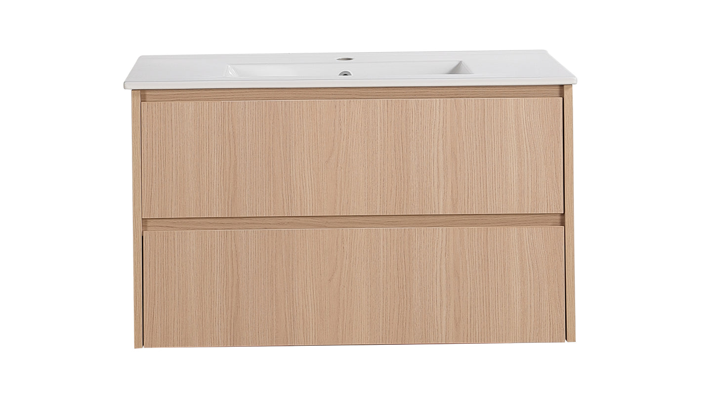 Gladstone Modern Wall Hung Plywood Cabinet LK-MG900W-SO
