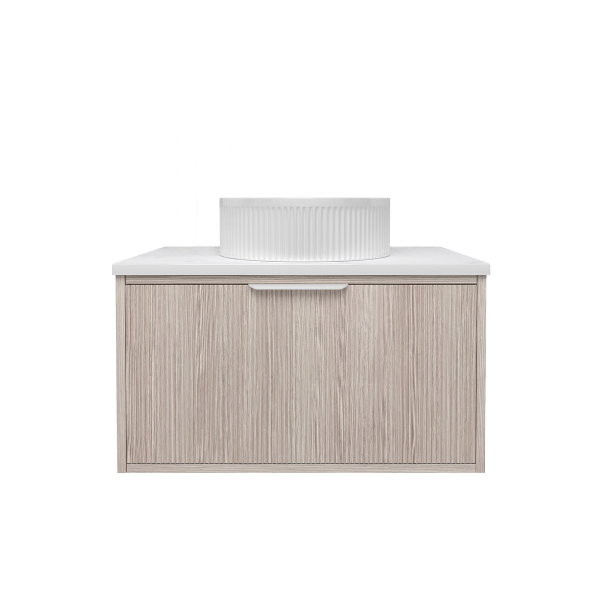 Kliff Fluted Wood Grain Vanities Coastal Oak LK-MK750W-CO