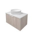 Kliff Fluted Wood Grain Vanities Coastal Oak LK-MK750W-CO