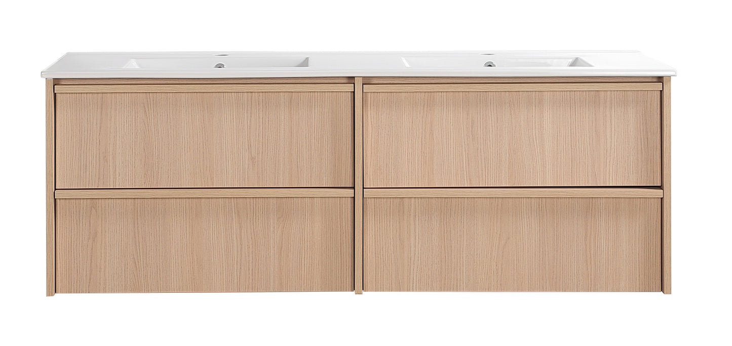 Ridgewood Modern Wall Hung Plywood Cabinet LK-MR1520W-SO