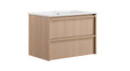 Ridgewood Modern Wall Hung Plywood Cabinet LK-MR750W-SO