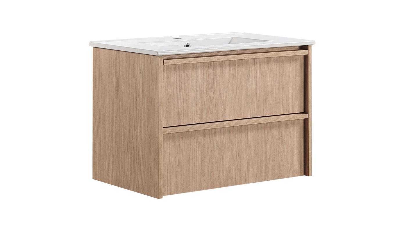 Ridgewood Modern Wall Hung Plywood Cabinet LK-MR750W-SO