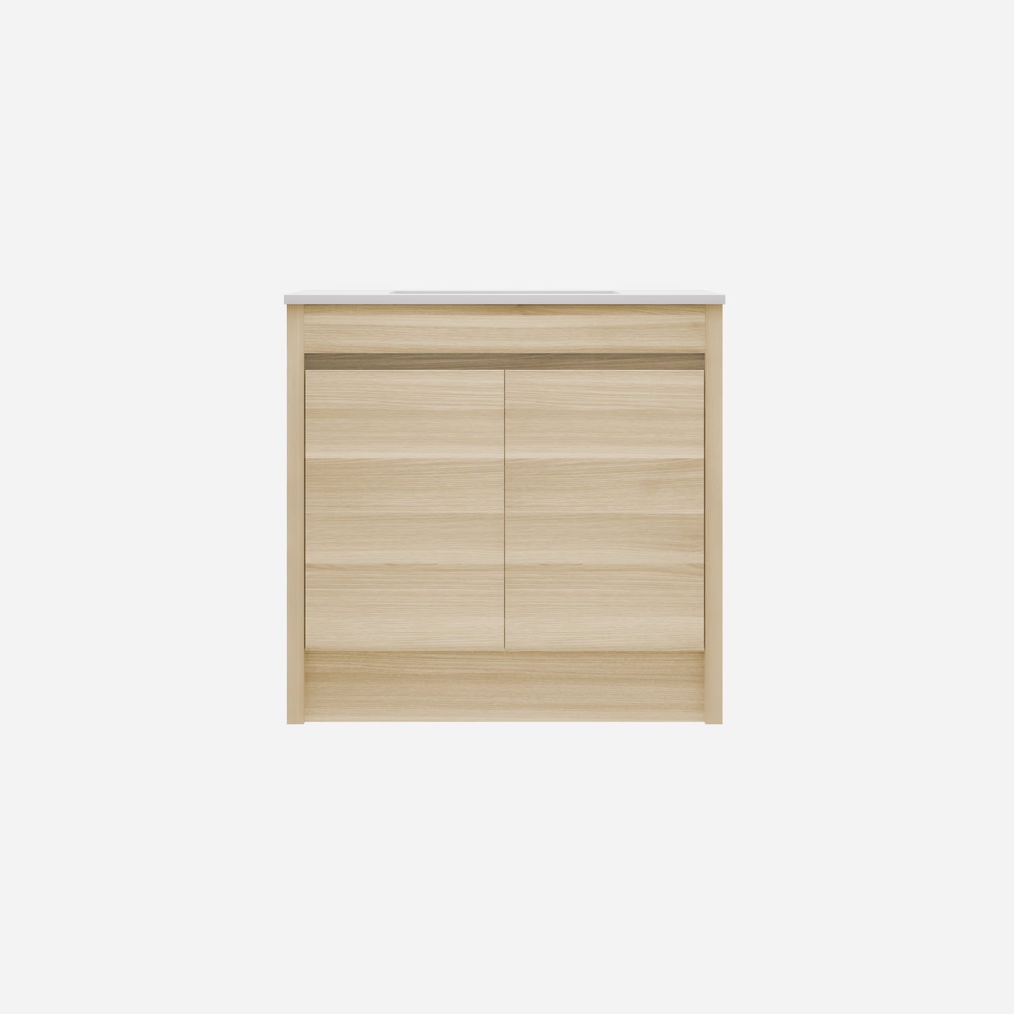 Pako Free Standing Vanity PVC Woodgrain Natural Oak Flat-pack LK-PK94L-OAK