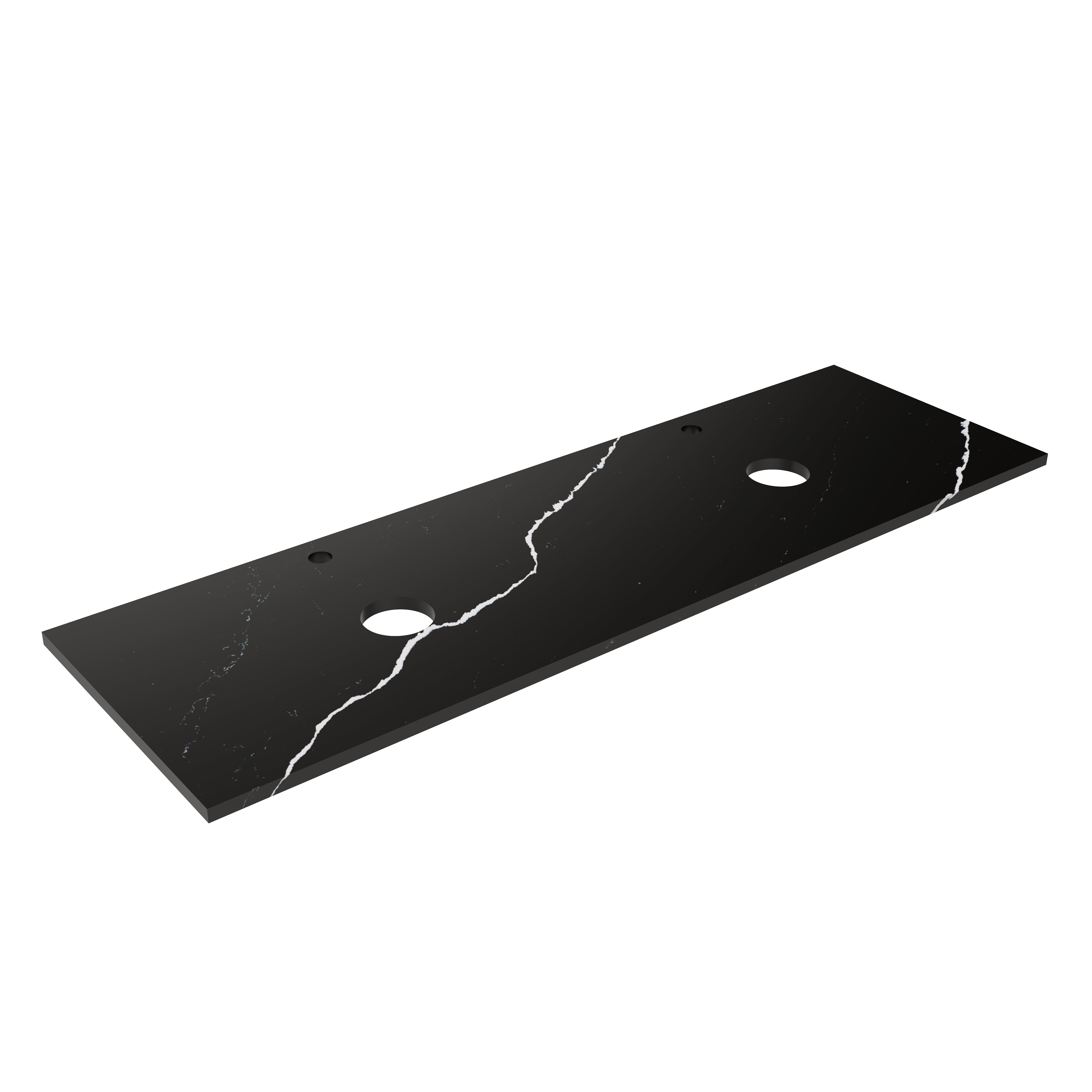 Calacatta Night (WG485) Zero Silica Engineer Stone Top LK-QCN