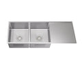 Kliff Hand Made Stainless Steel Double Bowl Sink 1140mm LK-SDK1140