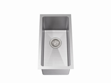 Kliff Hand Made Stainless Steel Sinks LK-SSK20 — Chrome & Stainless