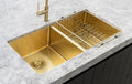 Meir Dish Rack - PVD - Brushed Bronze Gold