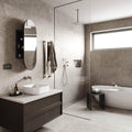 LP5010B Pill Black Mirror Cabinet