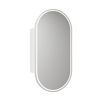 Beau Monde LED Shaving Cabinet Matte White
