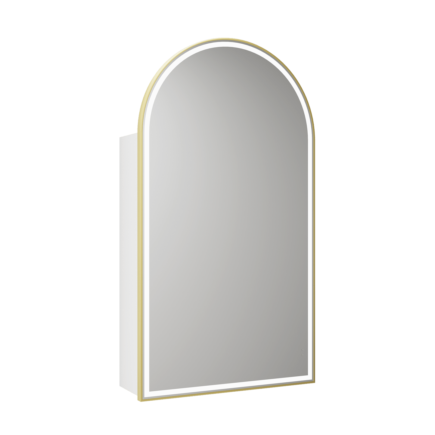 Canterbury LED Shaving Cabinet Matte White