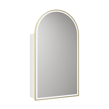 Canterbury LED Shaving Cabinet Matte White