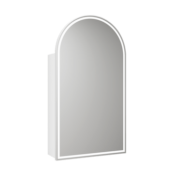 Canterbury LED Shaving Cabinet Matte White