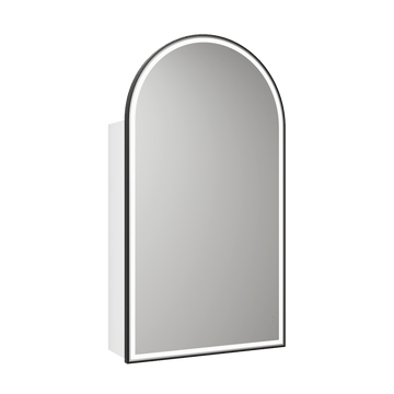 Canterbury LED Shaving Cabinet Matte White