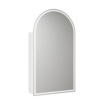 Canterbury LED Shaving Cabinet Matte White