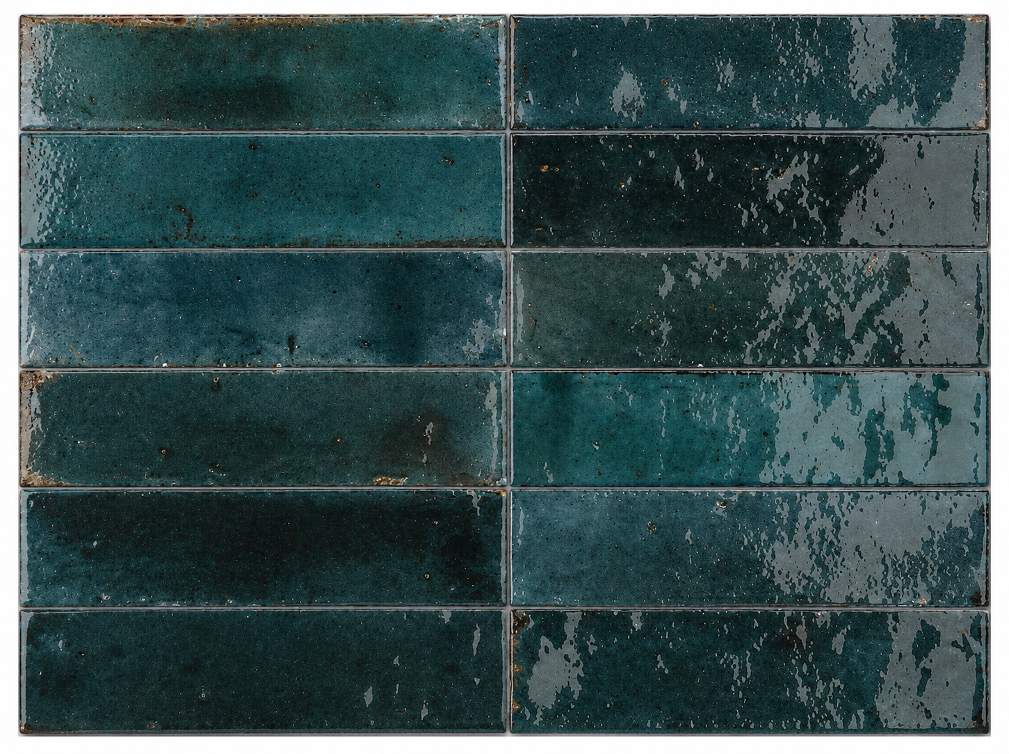 Lago Blue Gloss Subway Tile