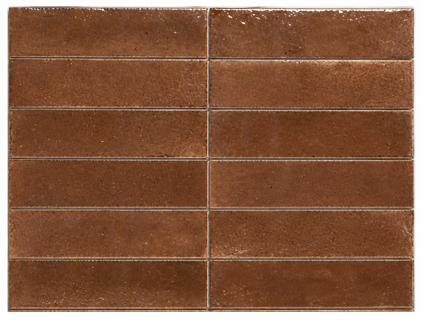 Lago Terracotta Gloss Subway Tile
