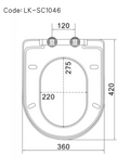 Uf Slim Seat For Rc099 Lk-sc1046