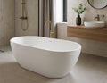 Lucia VX18 1500 Freestanding Stone Bath with Overflow