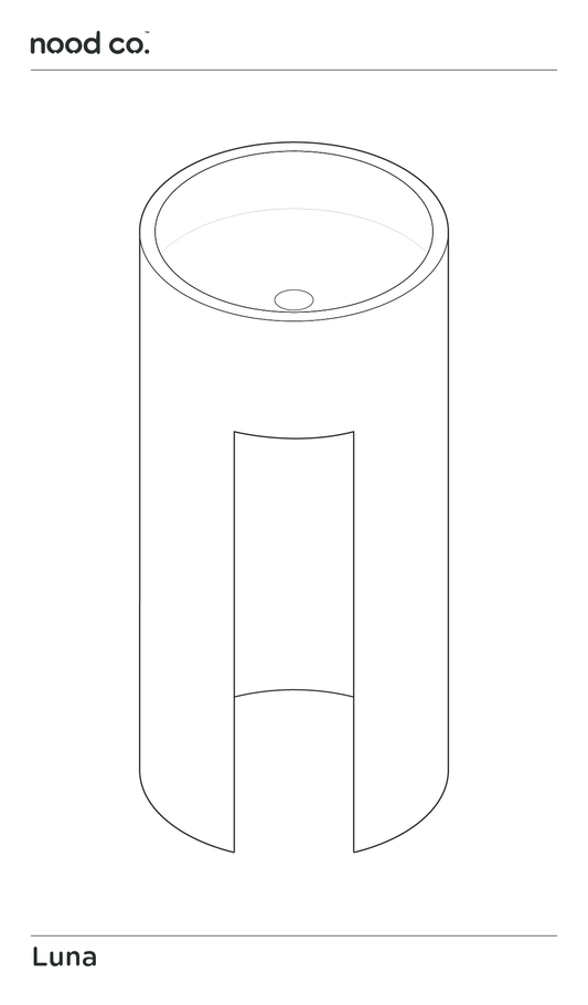 Luna Freestanding Basin (Karri)