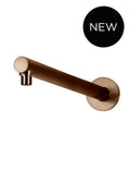 Meir Round Wall Shower Arm 400MM