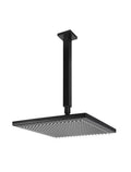 SQUARE CEILING SHOWER 300MM ROSE, 200MM DROPPER