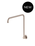 Meir High Rise Shower Arm - Champagne