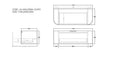 Agena Fluted Wood Grain WH Vanities Prime Oak LK-MA1200W-PO