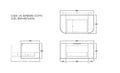 Agena Fluted Wood Grain WH Vanities Prime Oak LK-MA900W-PO