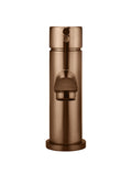 Meir Round Basin Mixer - PVD Lustre Bronze